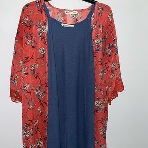 Dress and Kimono Set